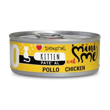 24x85g Disugual Mini-Me Kitten Csirke nedves macskatáp kép