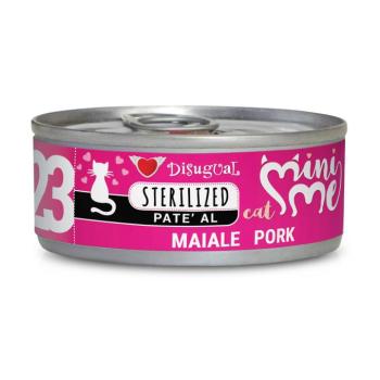 24x85g Disugual Mini-Me Sterilized sertés nedves macskatáp kép