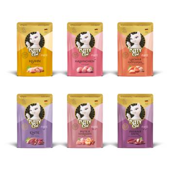 24x85g Kitty Cat Paté nedves macskatáp vegyesen (6 fajtával) kép