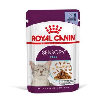 24x85g Royal Canin Sensory Feel aszpikban nedves macskatáp kép