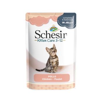 24x85g Schesir Kitten csirke nedves macskatáp kép