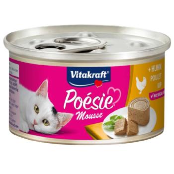 24x85g Vitakraft Poésie Mousse csirke nedves macskatáp kép