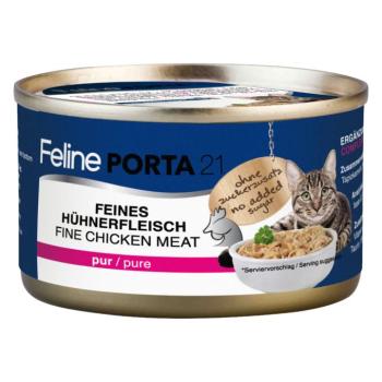 24x90g Feline Porta 21 csirke nedves macskatáp