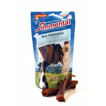 250g Delibest szimentáli marhaín rudacskák kutyasnack kép