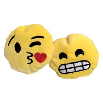 2db Aumüller Emoji macskagyökeres játékpárna cicáknak kép