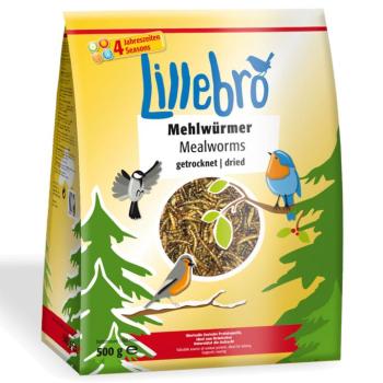 2kg Lillebro szárított lisztkukac madaraknak kép