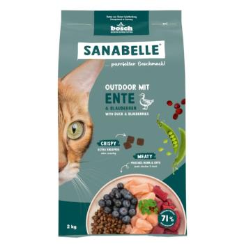 2kg Sanabelle Outdoor kacsa száraz macskatáp kép