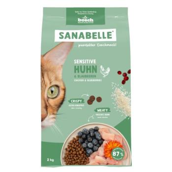 2kg Sanabelle Sensitive csirke & áfonya száraz macskatáp kép