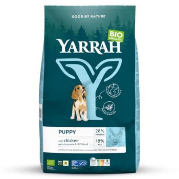2kg Yarrah Bio Puppy száraz kutyatáp