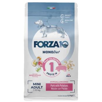 2x1,5 kg Forza10 Mini Diet Low Grain sertés & burgonya száraz kutyatáp kép