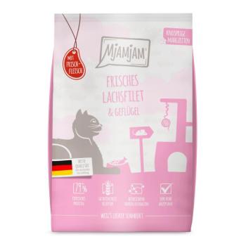 2x1,5kg MjAMjAM ropogós falatok lazac & szárnyas száraz macskatáp kép