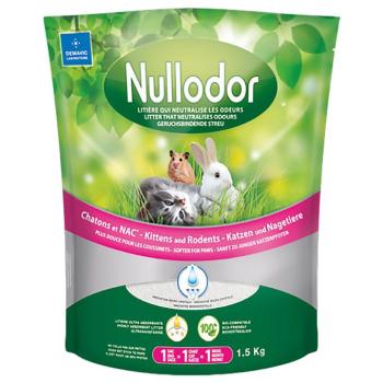 2x1,5kg Nullodor szilikát alom macskáknak és kisállatoknak kép