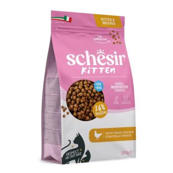 2x1,5kg Schesir Kitten csirke száraz macskatáp kép