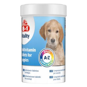 2x100db 8in1 Vitality Multivitamin tabletta junior étrend-kiegészítő kölyökkutyáknak kép