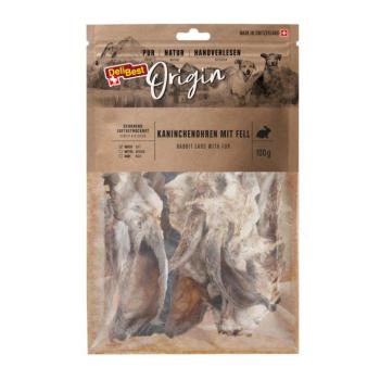 2x100g DeliBest Origin szőrös nyúlfüll kutyasnack kép