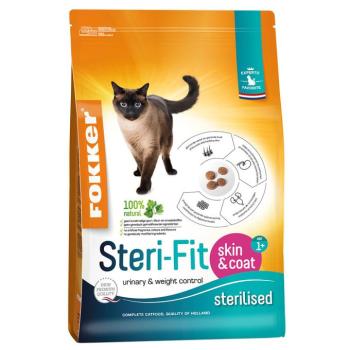 2x10kg Fokker Cat Steri-Fit Skin & Coat száraz macskatáp kép
