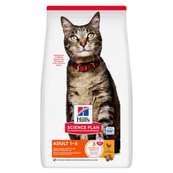 2x10kg Hill's Science Plan Feline Adult 1+ csirke száraz macskatáp kép