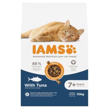 2x10kg IAMS Advanced Nutrition Senior Cat 7+ tonhal száraz macskatáp kép