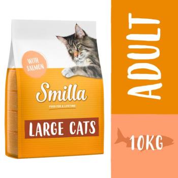 2x10kg Smilla Adult XXL-krokett lazac száraz macskatáp kép