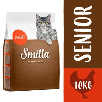 2x10kg Smilla Senior szárnyas száraz macskatáp kép