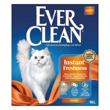 2x10l Ever Clean® Fast Acting Odour Control csomósodó macskaalom kép