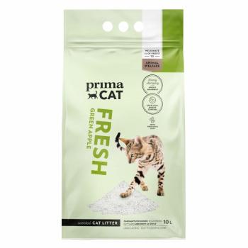 2x10l PrimaCat Fresh Green Apple macskaalom kép