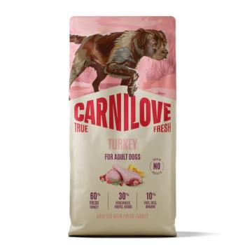 2x12 kg Carnilove True Fresh Adult pulyka száraz kutyatáp kép