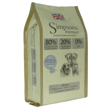 2x12 kg Simpsons Premium gazdaságos csomag - 80/20 Mixed hús & hal kép