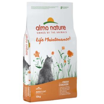 2x12kg Almo Nature Functional Life Maintenance csirke & rizs száraz macskatáp kép
