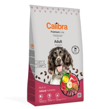 2x12kg Calibra Dog Premium Line Adult marha száraz kutyatáp kép