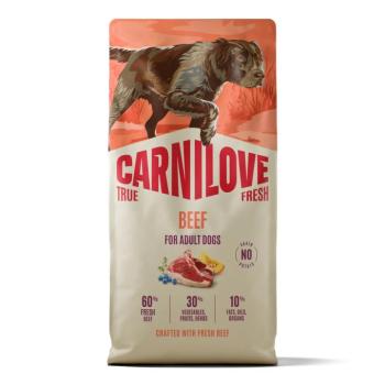 2x12kg Carnilove True Fresh Adult marha száraz kutyatáp kép