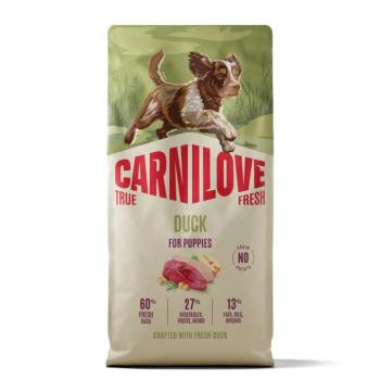 2x12kg Carnilove True Fresh Puppy kacsa száraz kutytatáp kép