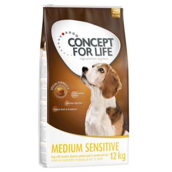 2x12kg Concept for Life Medium Sensitive száraz kutyatáp kép