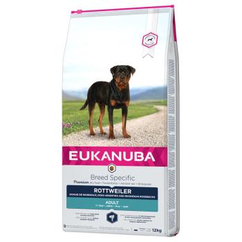 2x12kg Eukanuba Adult Breed Care Rottweiler száraz kutyaeledel kép