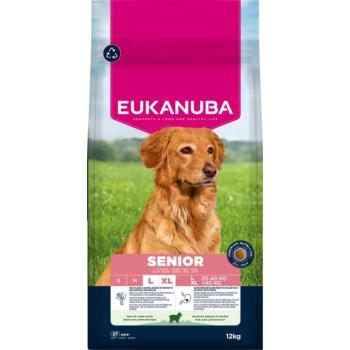 2x12kg Eukanuba Premium Nutrition Senior Large & Giant Breed bárány & rizs száraz kutyatáp kép
