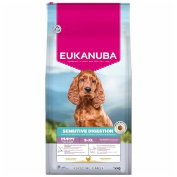 2x12kg Eukanuba Special Care Sensitive Digestion Puppy csirke & pulyka száraz kutyatáp kép