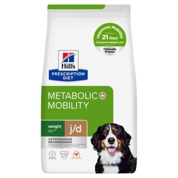 2x12kg Hill's Prescription Diet Metabolic+Mobility Weight+Joint Care száraz kutyatáp kép