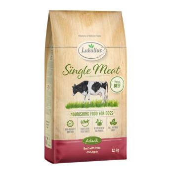 2x12kg Lukullus Single Meat marha száraz kutyatáp új receptúrával kép