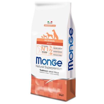 2x12kg Monge Superpremium Lazac & rizs száraz kutyatáp kép