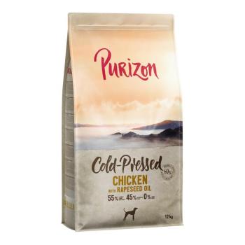 2x12kg Purizon Coldpressed csirke & repceolaj száraz kutyatáp kép
