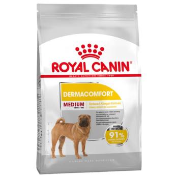 2x12kg Royal Canin Medium Dermacomfort száraz kutyatáp kép