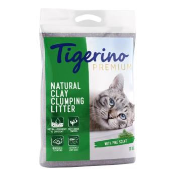 2x12kg Tigerino Premium macskaalom - fenyő kép