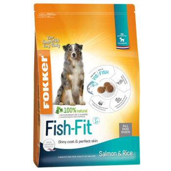 2x13kg Fokker Dog Fit hal száraz kutyatáp kép