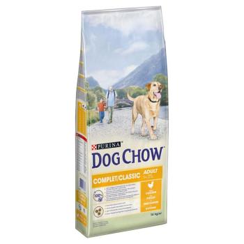 2x14kg PURINA Dog Chow Complet/Classic csirke száraz kutyatáp kép