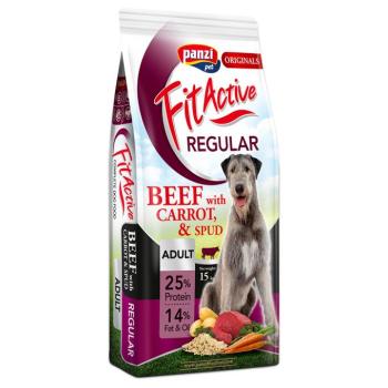 2x15kg FitActive Originals Adult Regular marha száraz kutyatáp kép