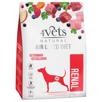 2x1kg 4Vets Natural Canine Renal száraz kutyatáp kép