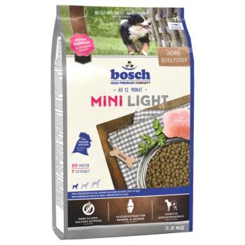 2x2,5kg bosch Mini Light száraz kutyatáp kép