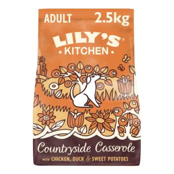 2x2,5kg Lily's Kitchen Adult csirke & kacsa száraz kutyatáp kép