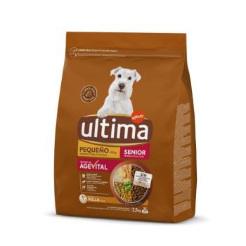 2x2,5kg Ultima Mini Senior csirke száraz kutyatáp kép
