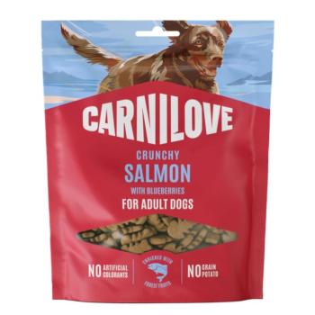 2x200g Carnilove Dog lazac & kék áfonya Crunchy Snack kutyáknak kép